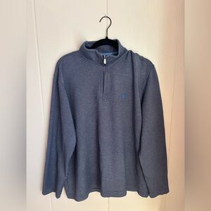 Izod Men's Navy Zip-Up Sweater